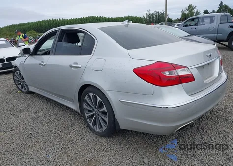 2013 Hyundai Genesis 5.0 R-Spec z USA, uszkodzony, nr VIN KMHGC4DH9DU257133